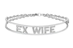 Only You Personalized Iconic White Gold Bracelet