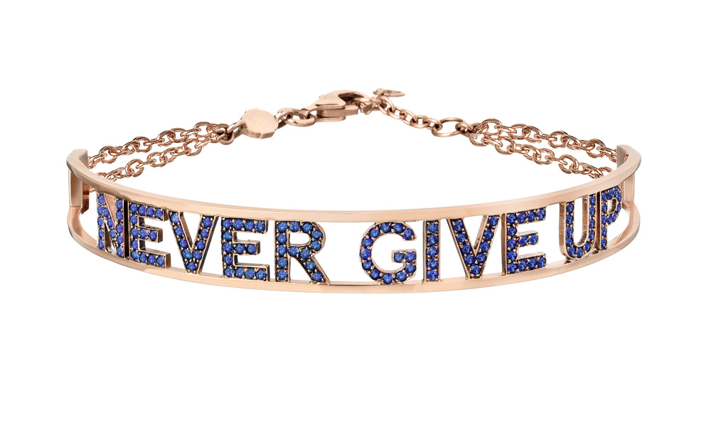 Only You Never Give Up Bracelet - Spallanzani Jewelry 