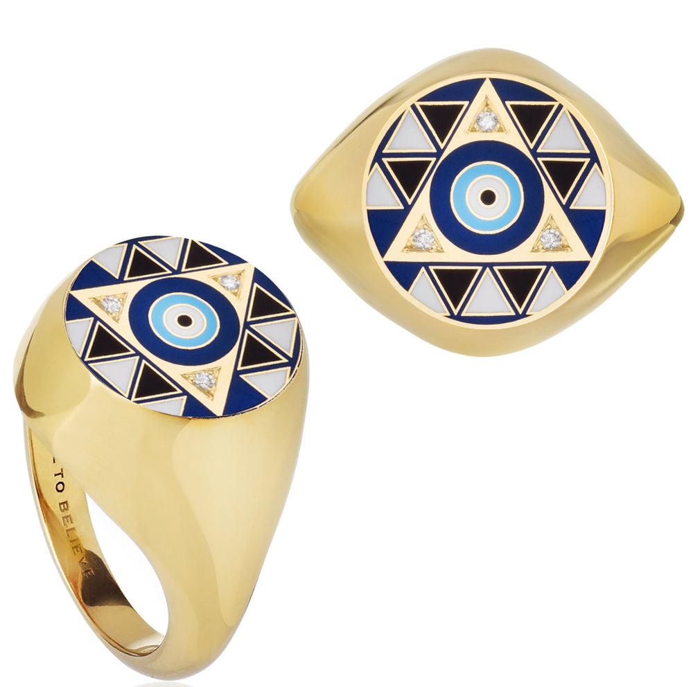Believe Ring small Protection - Spallanzani Jewelry 