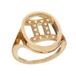 Only You Astro ring Gemini - Spallanzani Jewelry 