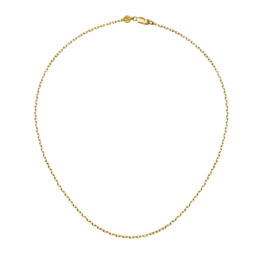 Believe Chain Thin - Spallanzani Jewelry 