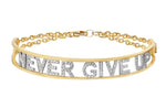 Only You Personalized Iconic Yellow Gold Bracelet