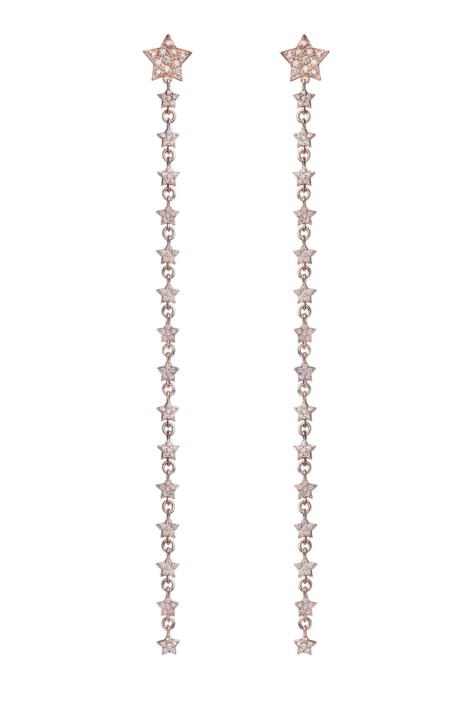 Stella Chain Earring - Spallanzani Jewelry 