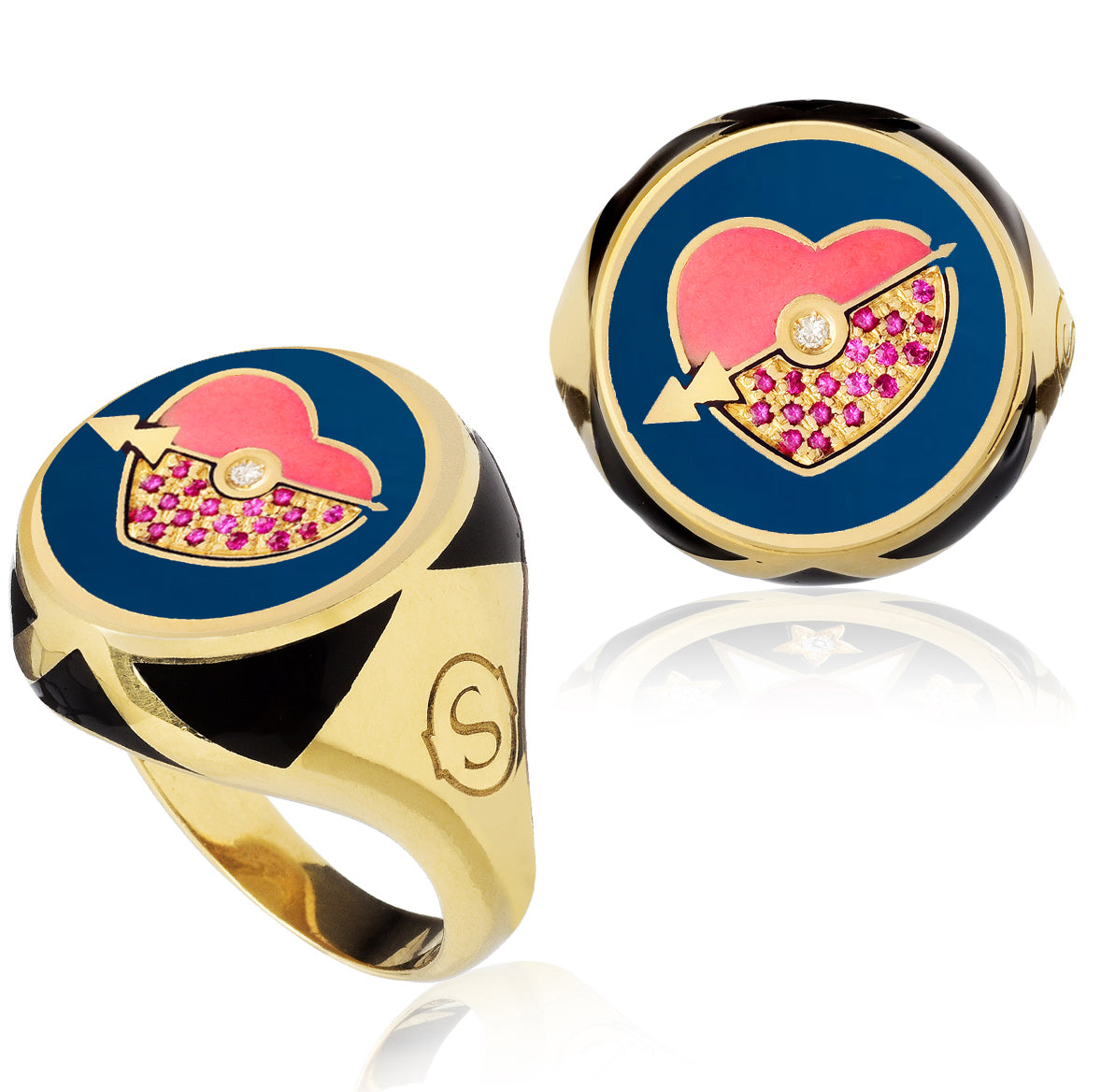 Believe Ring Big Family - Spallanzani Jewelry 