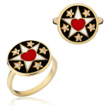 Believe Ring medal Love - Spallanzani Jewelry 
