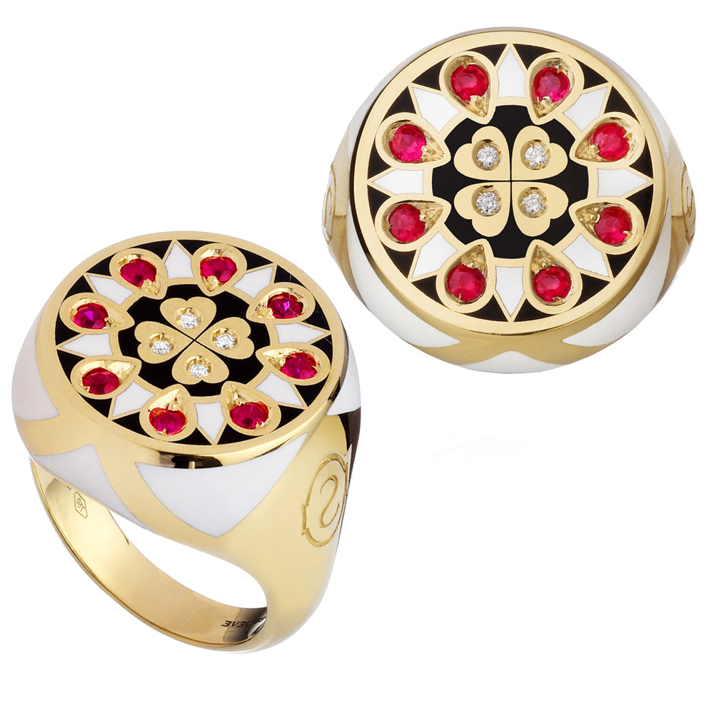 Believe Ring big Luck - Spallanzani Jewelry 