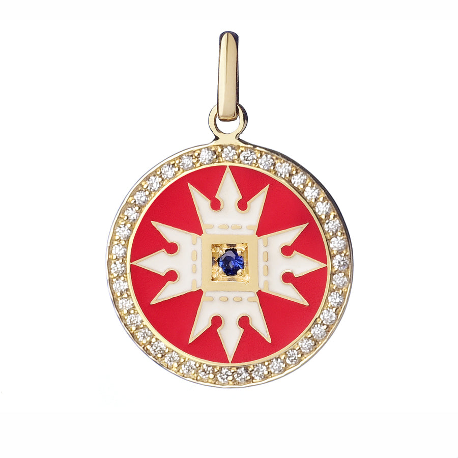 Believe Pendant diamond Power - Spallanzani Jewelry 
