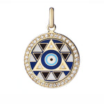 Believe Pendant diamond Protection - Spallanzani Jewelry 