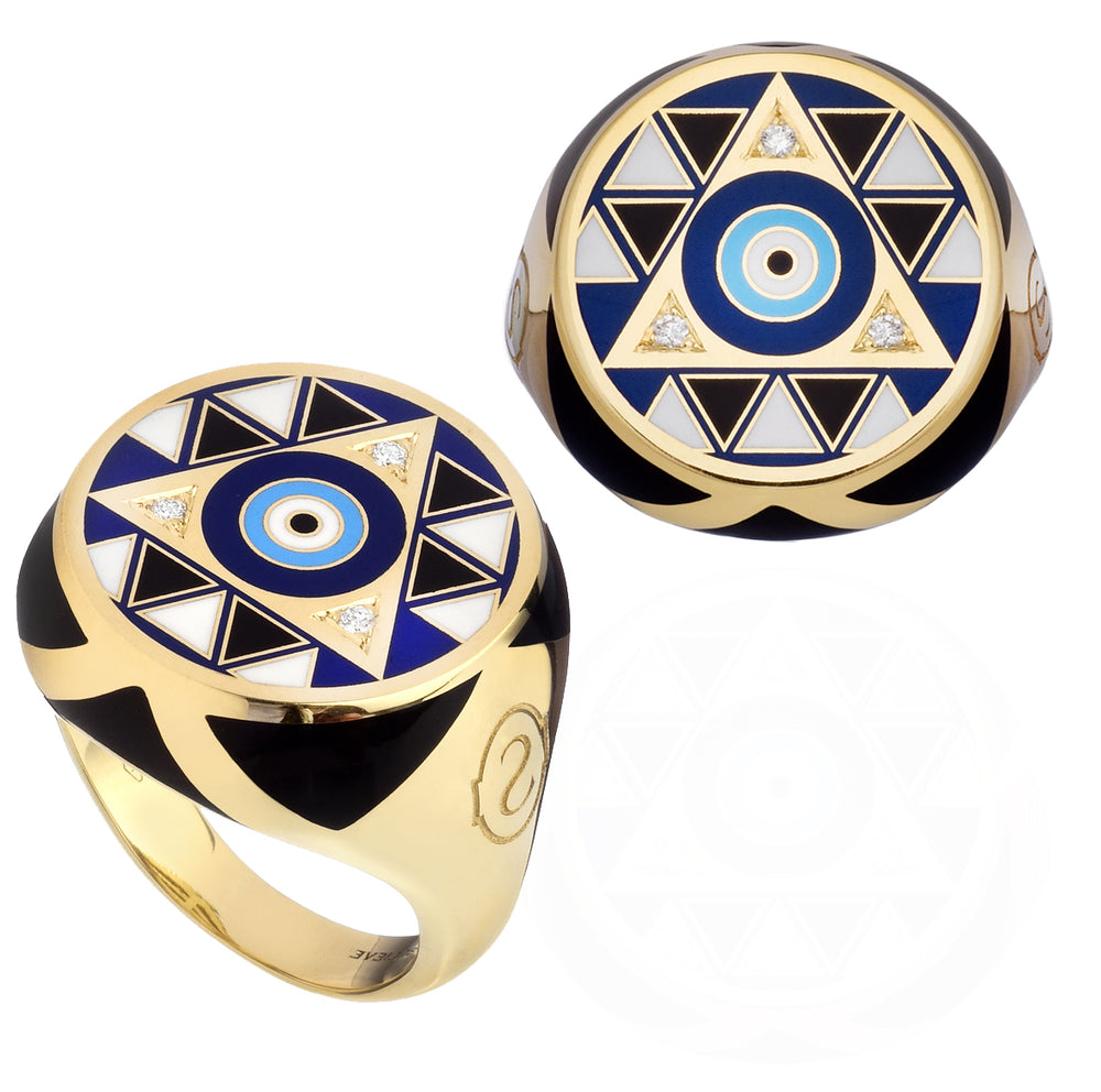 Believe Ring big Protection - Spallanzani Jewelry 