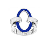 you&me enameled ring - Spallanzani Jewelry 